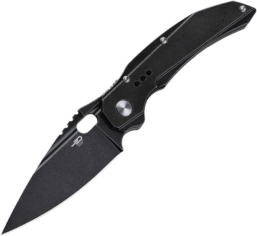 BTKT2005C Bestech Knives Exploit Framelock Black SW