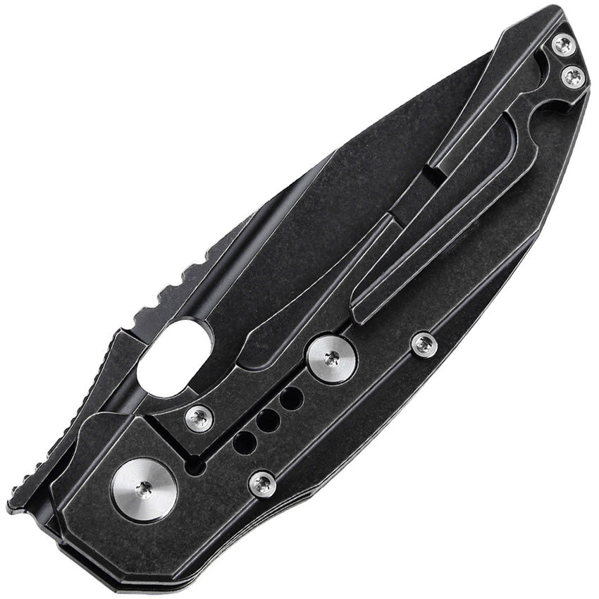 BTKT2005C Bestech Knives Exploit Framelock Black SW