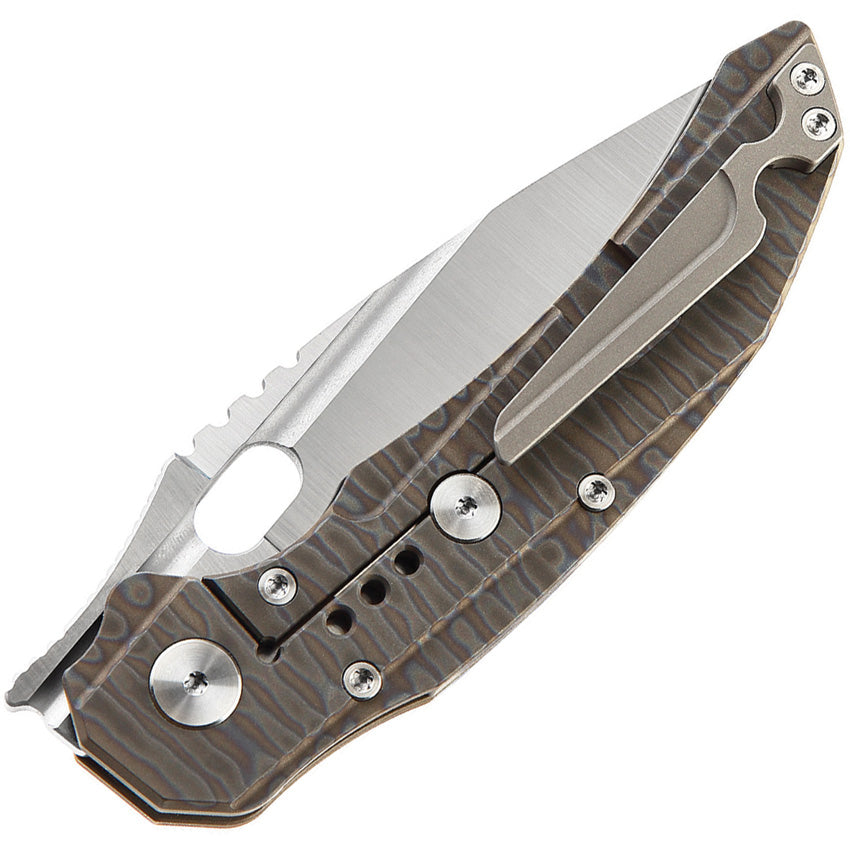 BTKT2005D Bestech Knives Exploit Framelock Flame
