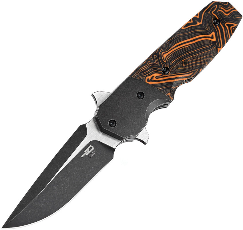 BTKT2007B Bestech Knives Freefall Linerlock Orange