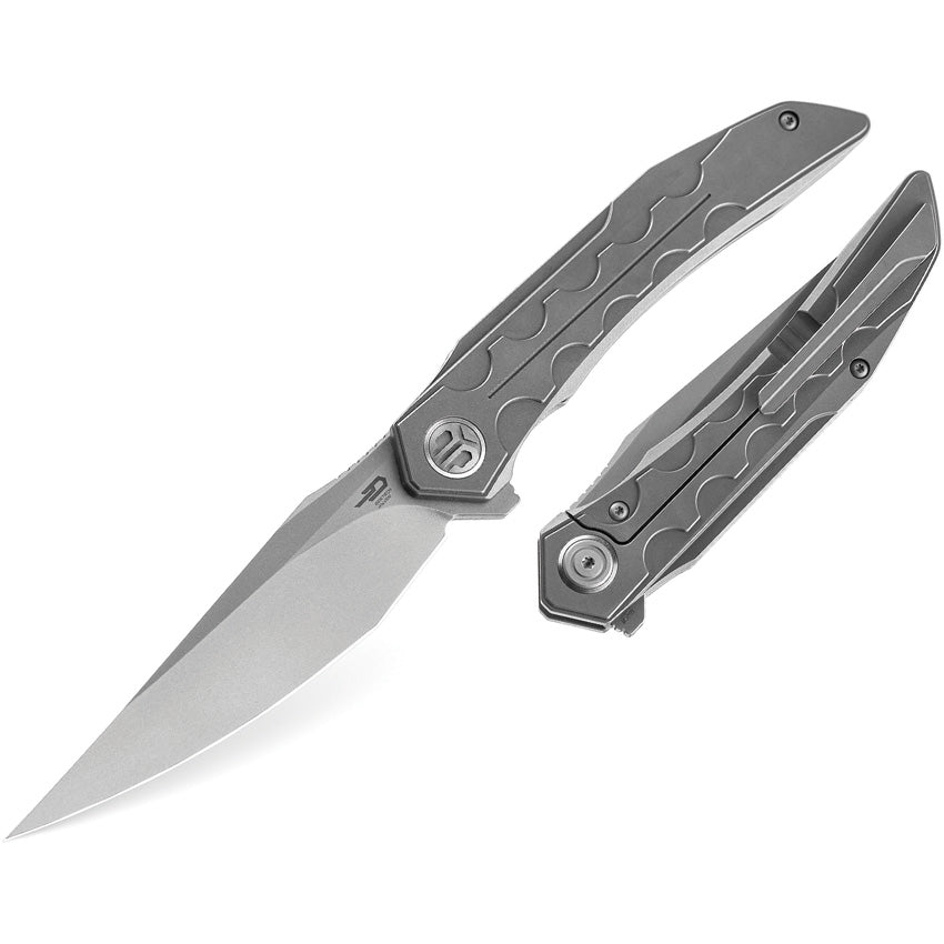 BTKT2009A Bestech Knives Samari Framelock Gray