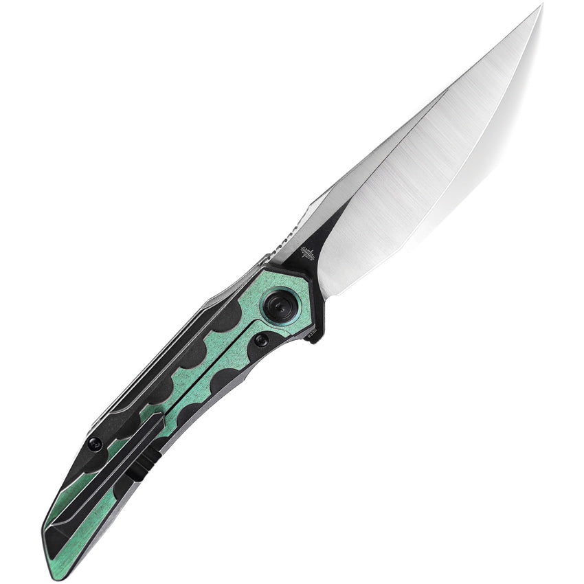 BTKT2009C Bestech Knives Samari Framelock Green