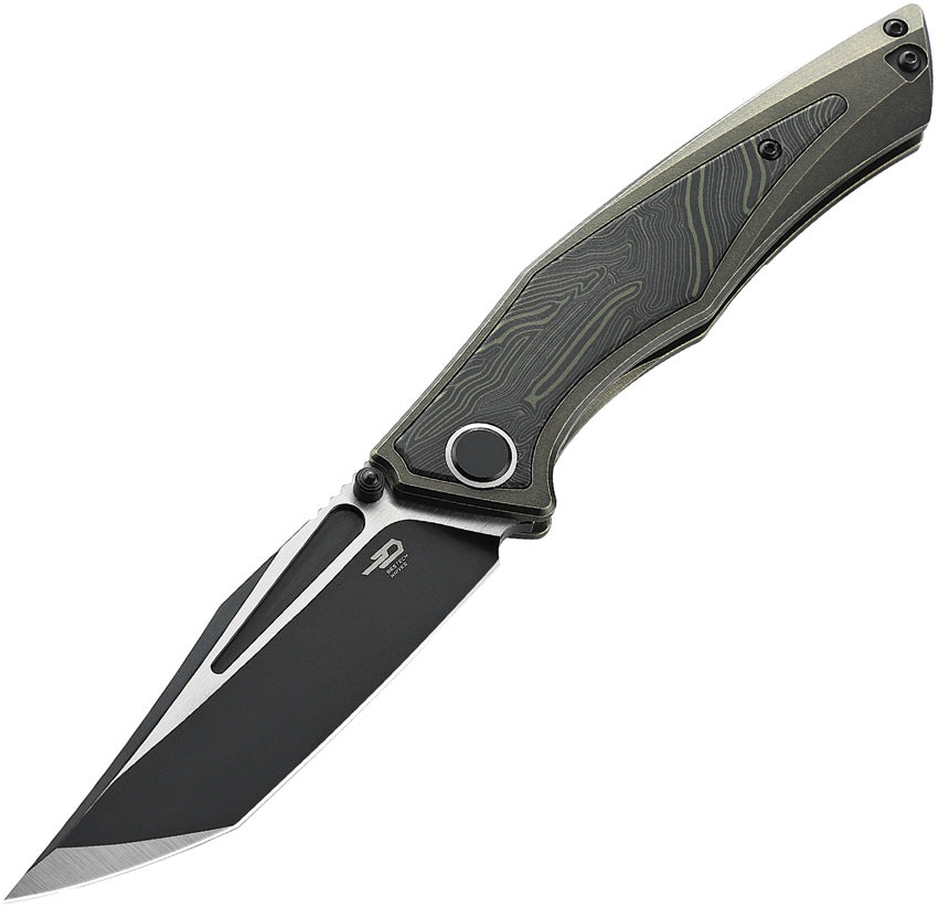 BTKT2102E Bestech Knives Togatta Framelock Bronze