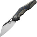 BTKT2105A Bestech Knives Nogard Framelock Ti CF