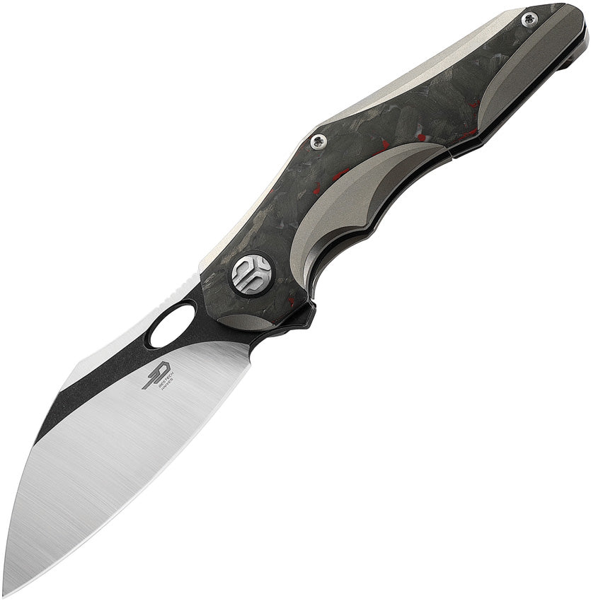BTKT2105C Bestech Knives Nogard Framelock Ti CF