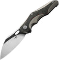 BTKT2105C Bestech Knives Nogard Framelock Ti CF