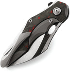 BTKT2105C Bestech Knives Nogard Framelock Ti CF