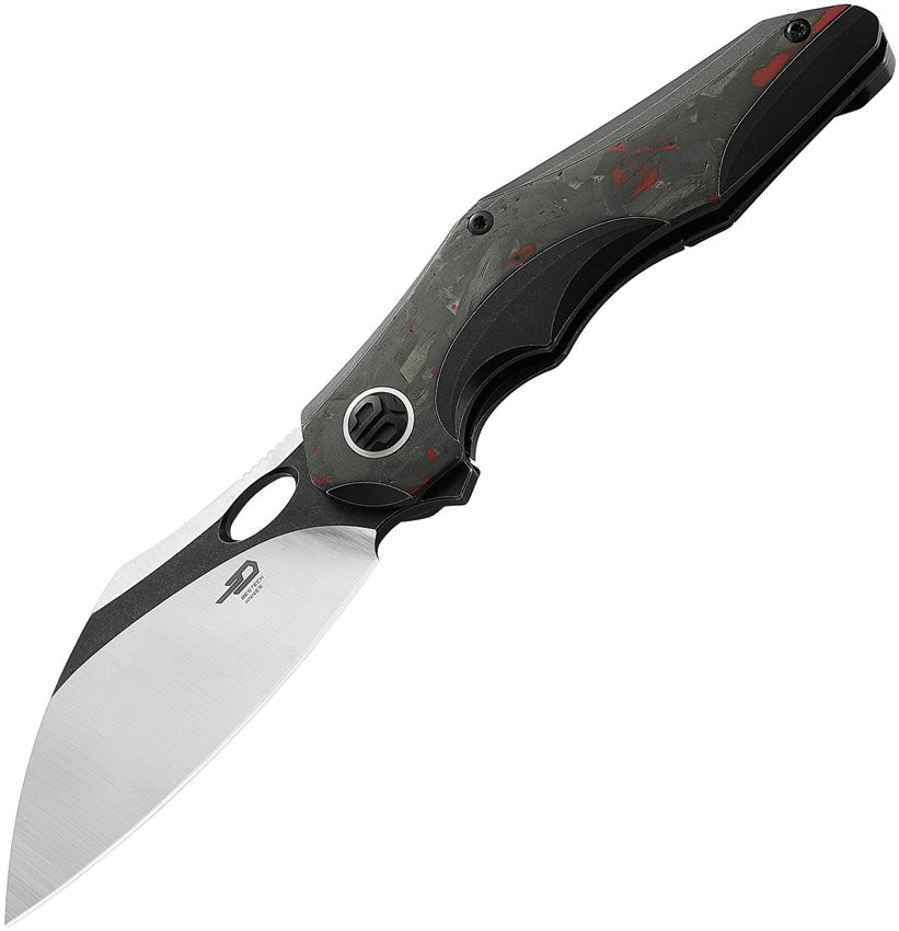 BTKT2105D Bestech Knives Nogard Framelock Ti CF