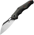 BTKT2105D Bestech Knives Nogard Framelock Ti CF
