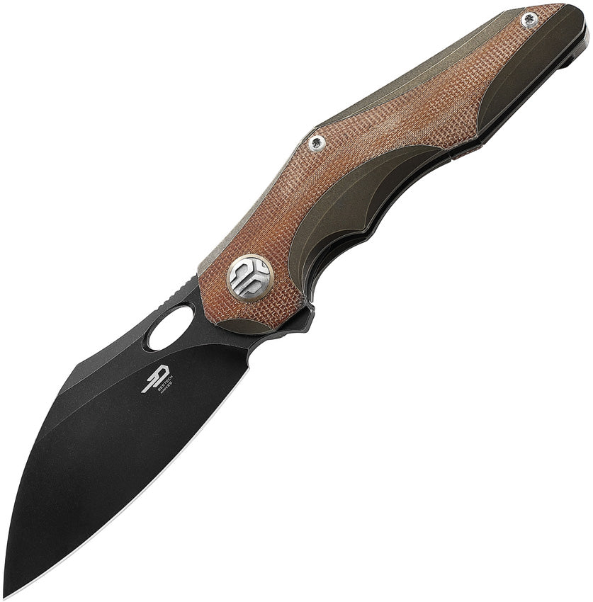 BTKT2105F Bestech Knives Nogard Framelock Ti Micarta