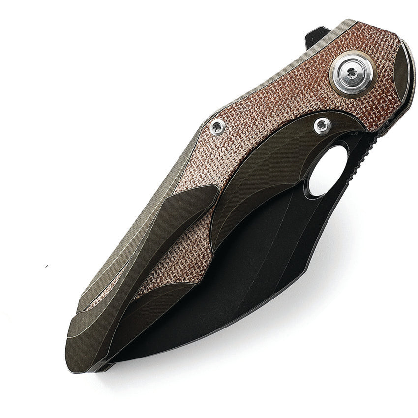 BTKT2105F Bestech Knives Nogard Framelock Ti Micarta