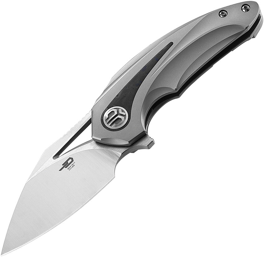 BTKT2107A Bestech Knives Nuke Framelock Gray