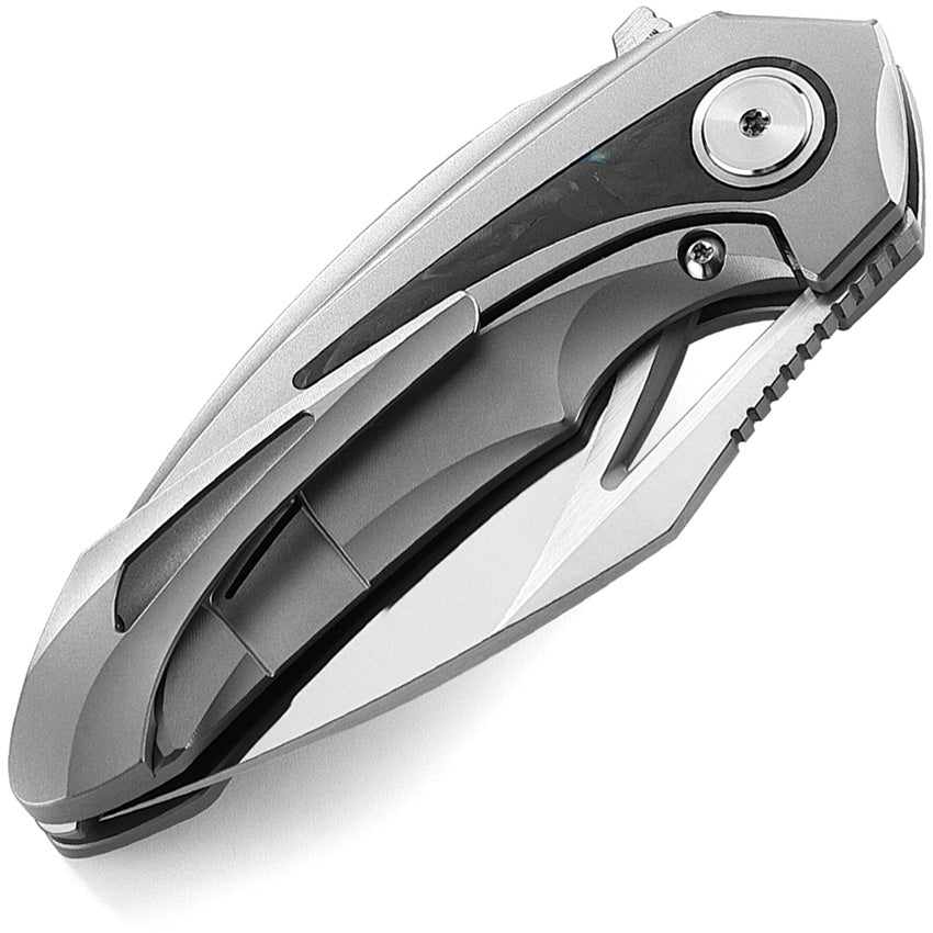 BTKT2107A Bestech Knives Nuke Framelock Gray