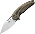 BTKT2107B Bestech Knives Nuke Framelock Bronze
