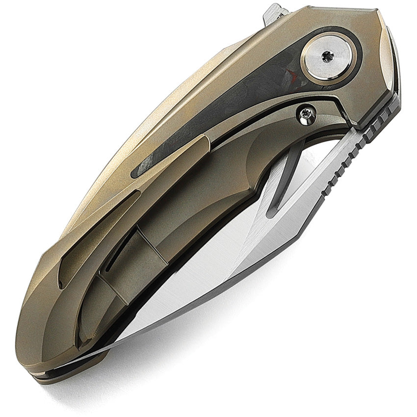 BTKT2107B Bestech Knives Nuke Framelock Bronze