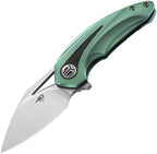 BTKT2107D Bestech Knives Nuke Framelock Green