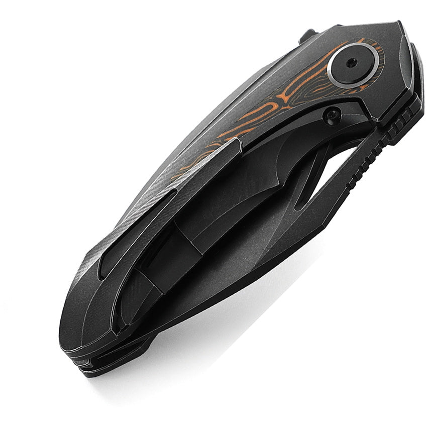 BTKT2107E Bestech Knives Nuke Framelock Black