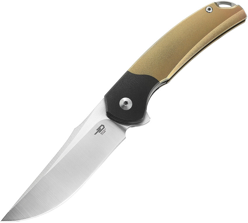 BTKT2111B Bestech Knives Supernova Linerlock Gold