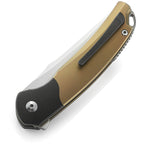 BTKT2111B Bestech Knives Supernova Linerlock Gold