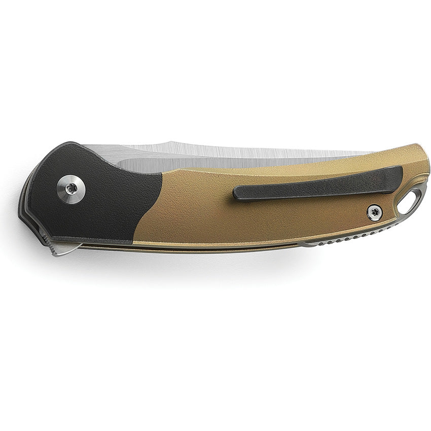 BTKT2111C Bestech Knives Supernova Linerlock Gold