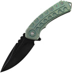BTKT2203D Bestech Knives Buwaya Framelock Retro Green