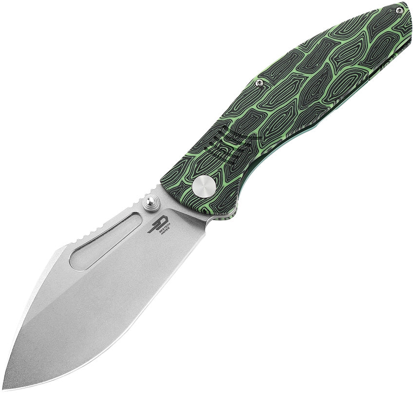 BTKT2205A Lockness Framelock Black/Green