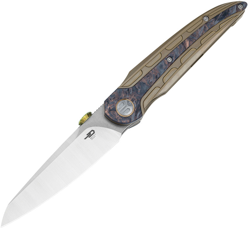 BTKT2409C Prydwen Framelock M-Cut Ti