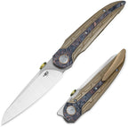 BTKT2409B Prydwen Framelock M-Cut Ti