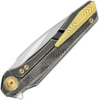 BTKT2505C Wet Nelly Button Lock Blk/Gld