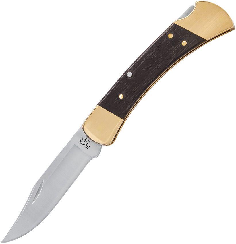 BU110BRS19 Buck 110 Slim Heritage Brass