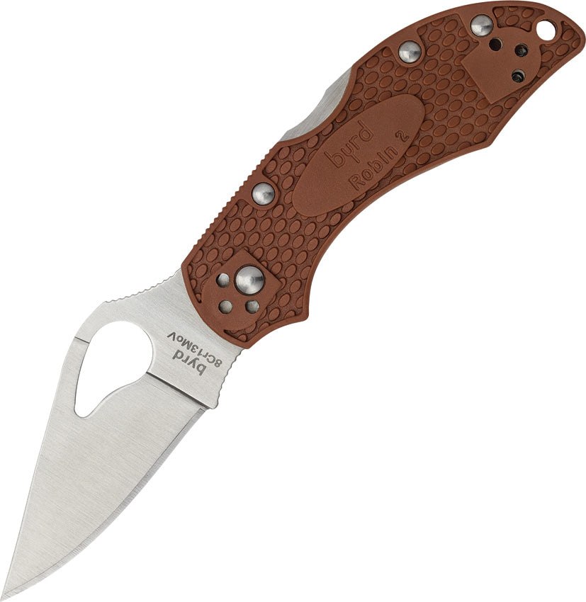 BY10PBN2 Robin 2 Lockback Brown