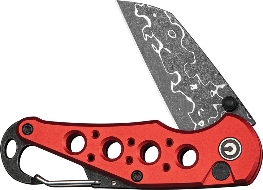 C23062BDS1 Pragma Button Lock Red