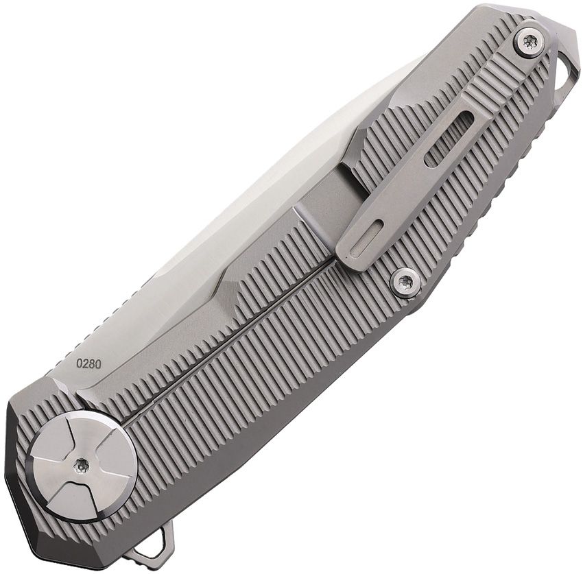 CBTBRCM390TNS Cobratec Knives Barracuda Framelock Ti