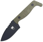 CBTKPSODG Cobratec Knives Small Kingpin Fixed Blade OD