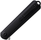 CBTKRAITS35VN Cobratec Knives Krait Linerlock Black