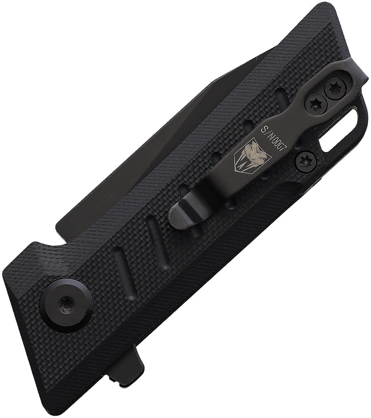 CBTRTDSBLK Small Riptide Linerlock Black