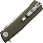 CBTSRPODG Cobratec Knives Serpent Linerlock OD