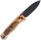 CBTZWDBLDBK Bar Lock Zebra Wood DP Blk