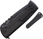 CHAV005 Kickstop Framelock Tanto Blk