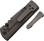 CHAV14408 Chaves Knives NTAK 229 Framelock Blk DP