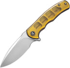 CIVC18026C4: Civivi Mini Praxis linerlock, Ultem handle, 3" satin D2 drop point blade