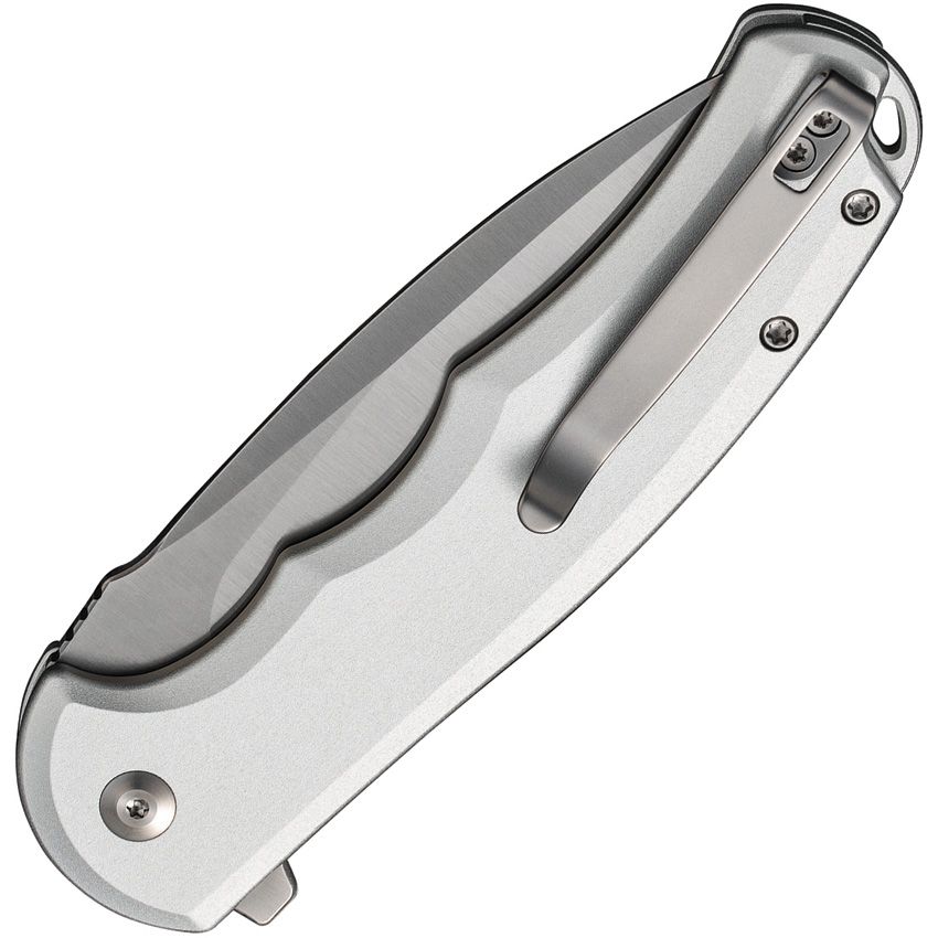 CIVC18026E2 Civivi Praxis Button Lock Silver