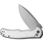 CIVC18026E2 Civivi Praxis Button Lock Silver