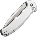 CIVC18026E2 Civivi Praxis Button Lock Silver
