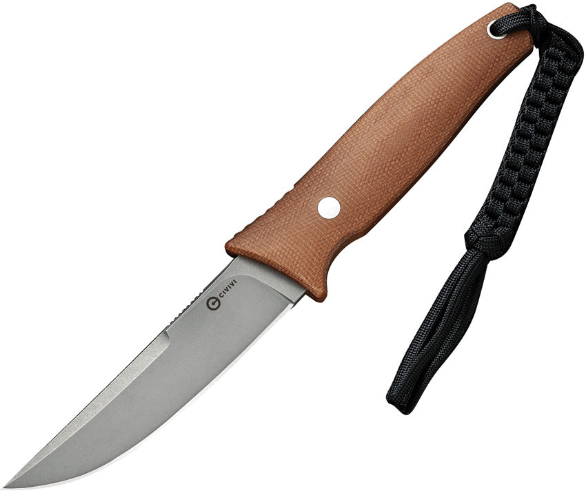 C190465 Civivi Tamashii Fixed Blade Brown