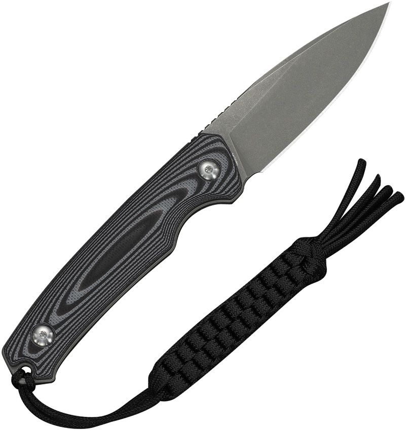 CIVC20076B2 Civivi Altus Fixed Blade Blk/Gry