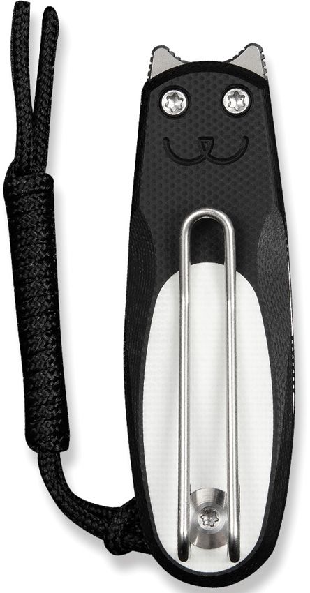 CIVC250542 Civivi Purr Slip Joint Blk/White