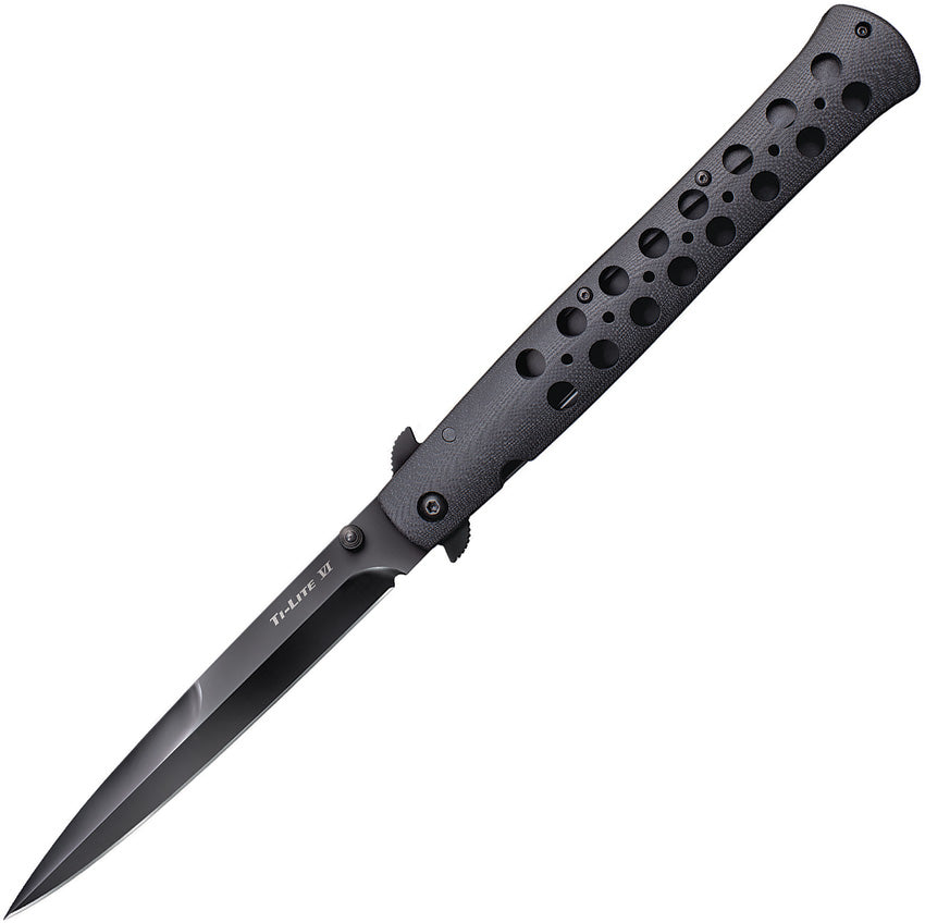 CS26C6 Ti-Lite Linerlock Schwarz