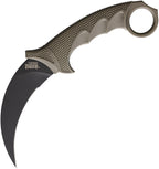 CS49KSTDEBK Steel Tiger Karambit DE