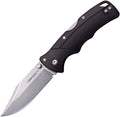 Cold Steel Verdict Lockback folding knife with satin blade and black textured handle.